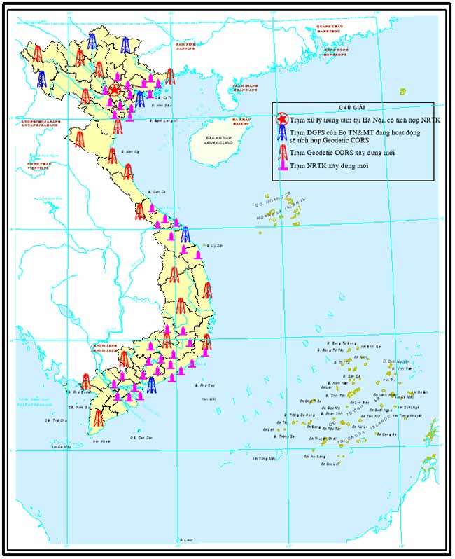 phí trạm CORS Cục